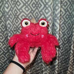 Cute Red Plush Crab Toy